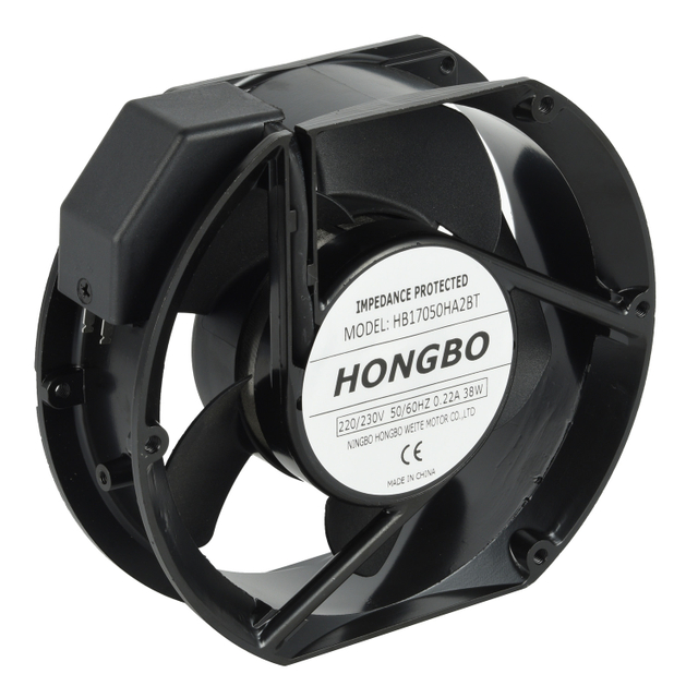 Hongbo AC 17251 تدفق هواء عالي 172x150x51mm 110V / 220V مروحة محورية صناعية